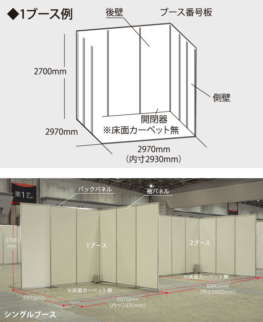 基礎ブース
